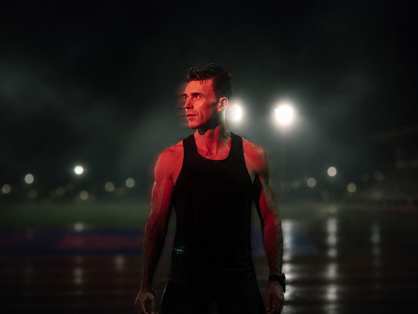 Norman Petermann after a night run